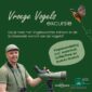 Poster van de vogelspot excursie met vogelwachter Adriaan