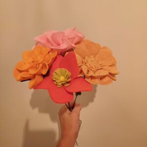 Viltbloemen Workshop 10 mei 2025