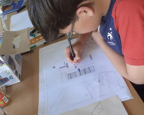 Foto perspectieftekenen